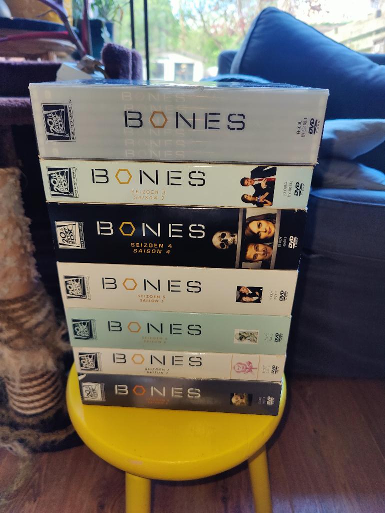 Bones - Seizoen 1-8 - Boxsets, Vanaf 12 jaar, Ophalen of Verzenden, Zo goed als nieuw, Boxset
