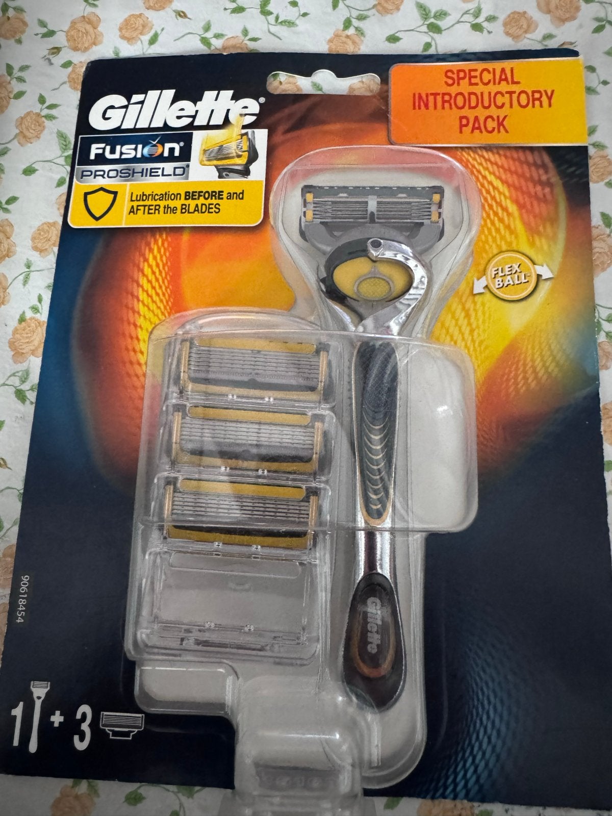 Gillette Fusion Proshield Scheermeshouder + 4 Navulmesjes, Ophalen of Verzenden, Nieuw, Overige typen