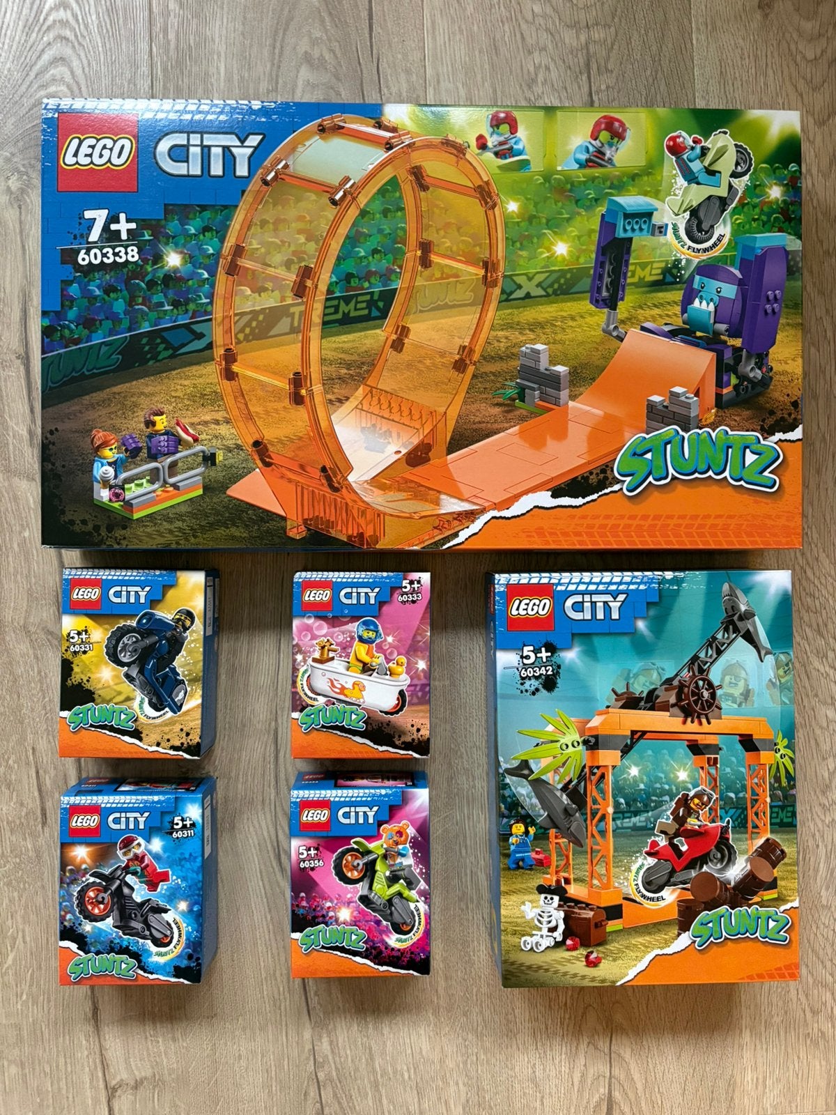 LEGO City Stuntz Sets 60311 60331 60333 60338 60342 60356, City, Lego, Nieuw, Ophalen of Verzenden