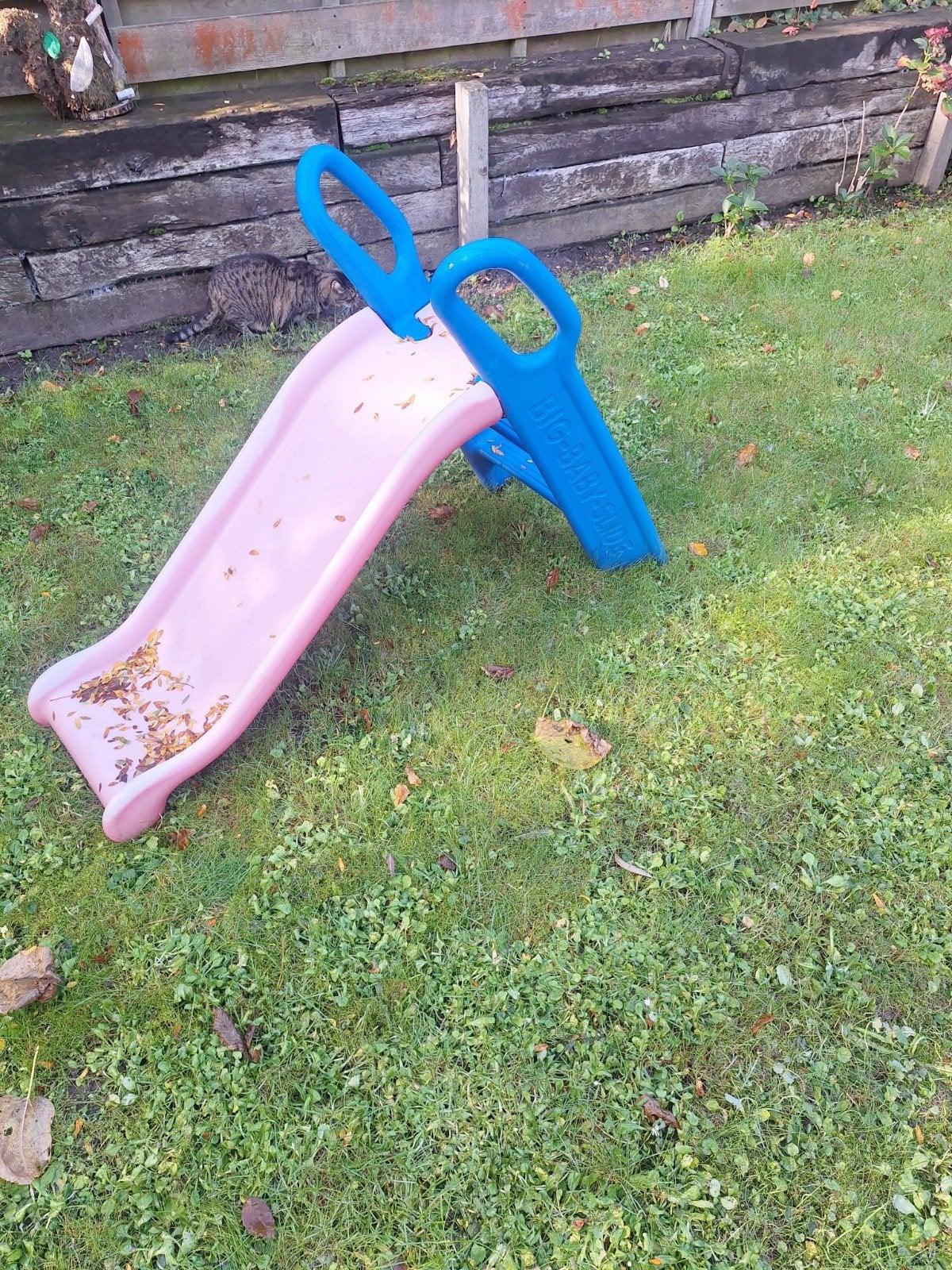 glijbaantje, Ophalen