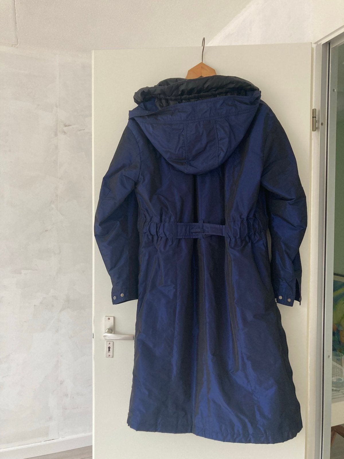 Creenstone jas maat 38, zo goed als nieuw, dubbele capuchon, Ophalen of Verzenden, Zo goed als nieuw, Maat 38/40 (M), Blauw
