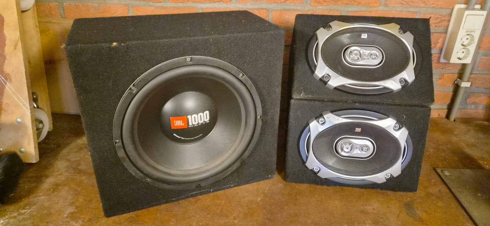 JBL Speaker Set met GTO 4060 Versterker, Ophalen, Gebruikt