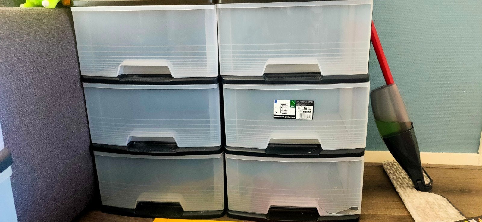 2x 3 Ladenkast waarbij 1 la stuk is van de 2 mag weg €5,-, Ophalen, 25 tot 50 cm, 50 tot 100 cm, Minder dan 100 cm