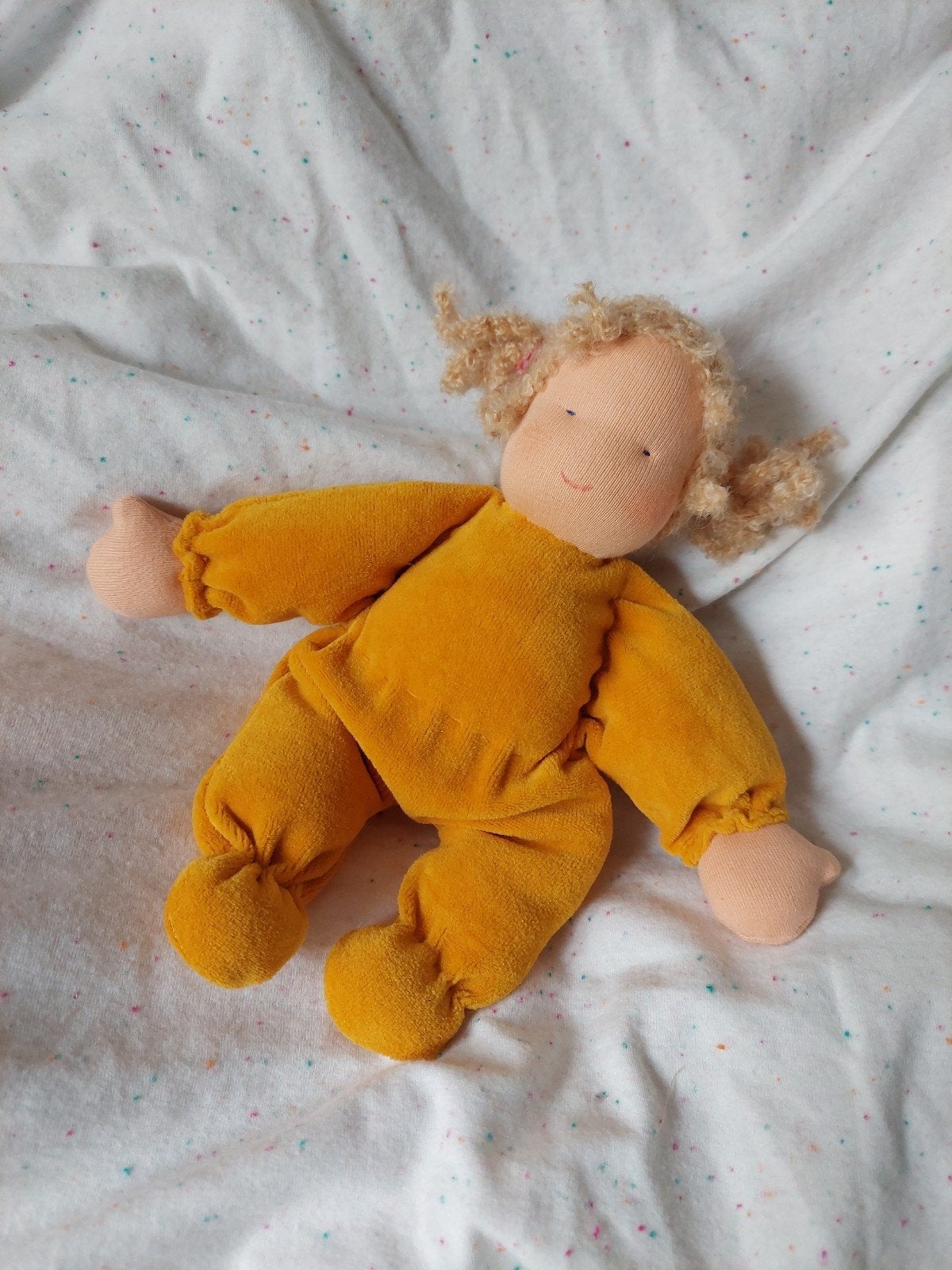 Antroposofische knuffelpop, Kinderen en Baby's, Speelgoed | Poppen, Ophalen of Verzenden, Nieuw