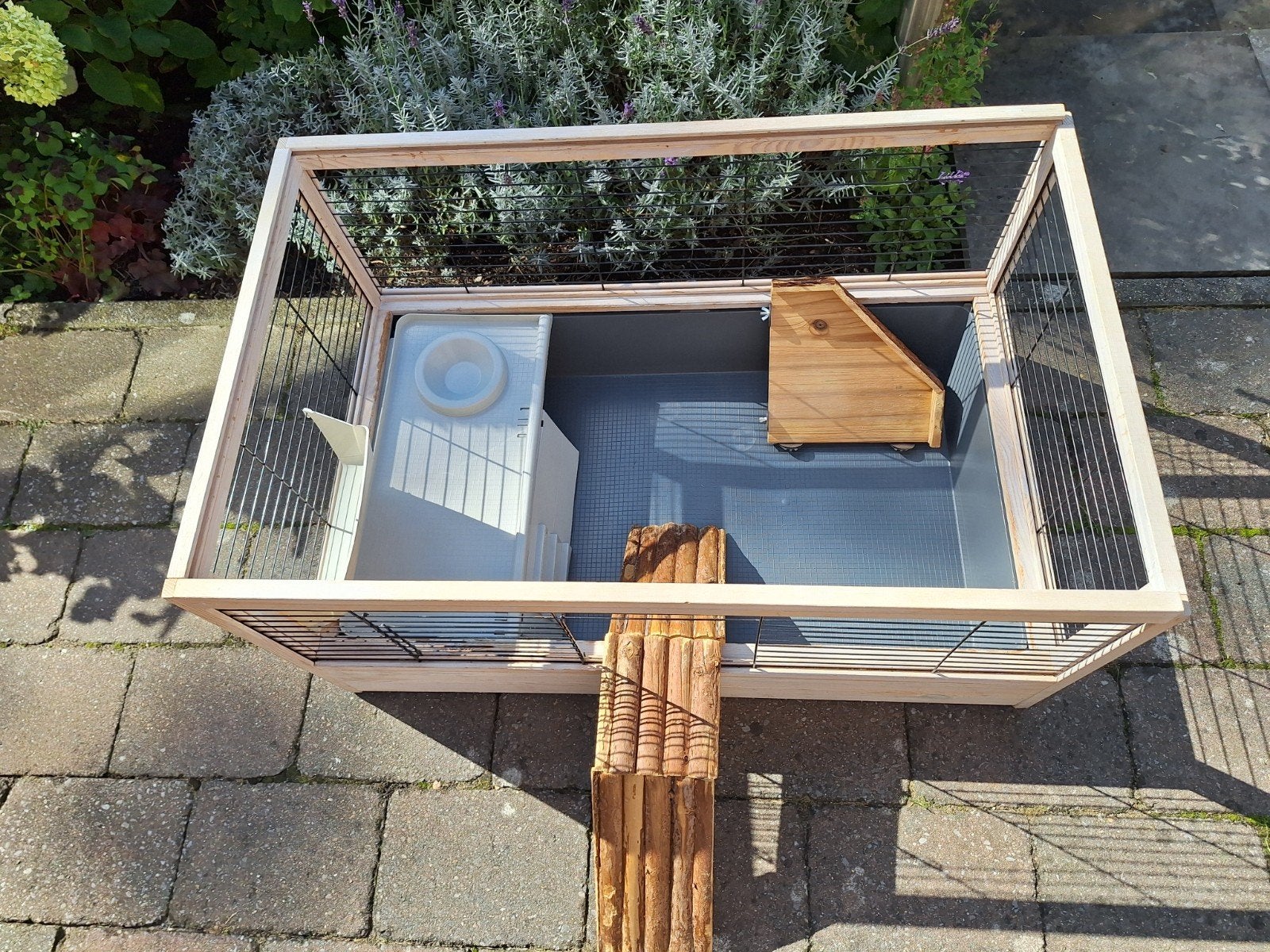 Ferplast Arena naturel 100 x 62,5 x 51cm, Gebruikt, Hok, Cavia, Ophalen