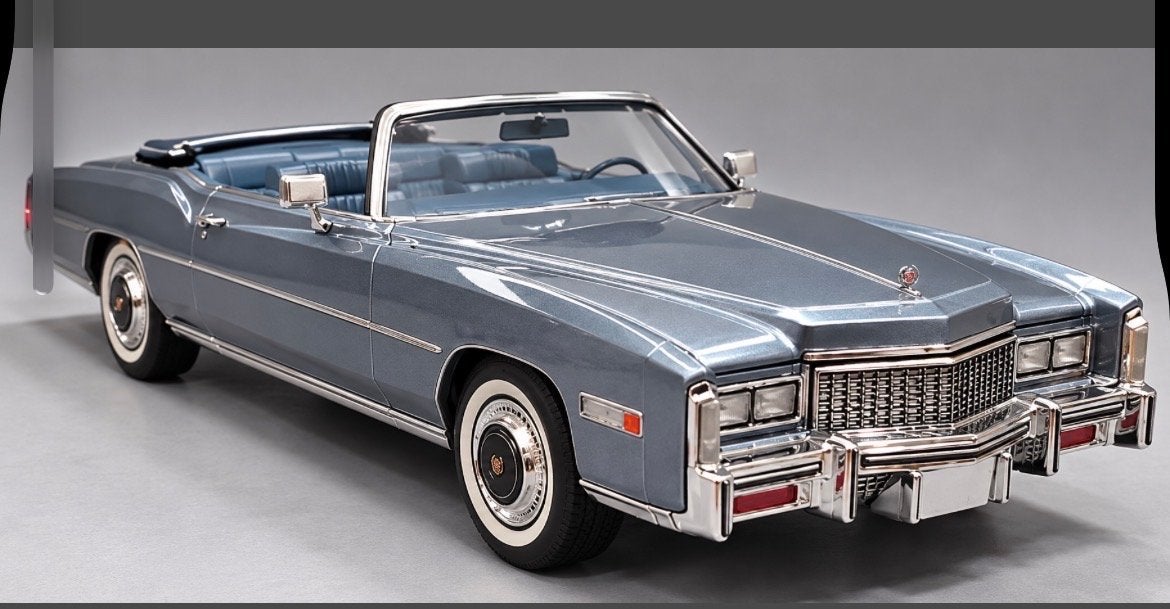 Cadillac Eldorado Convertible MCG 1:18 - Gedetailleerd Model, Hobby en Vrije tijd, Ophalen of Verzenden, Nieuw, Auto, Overige merken