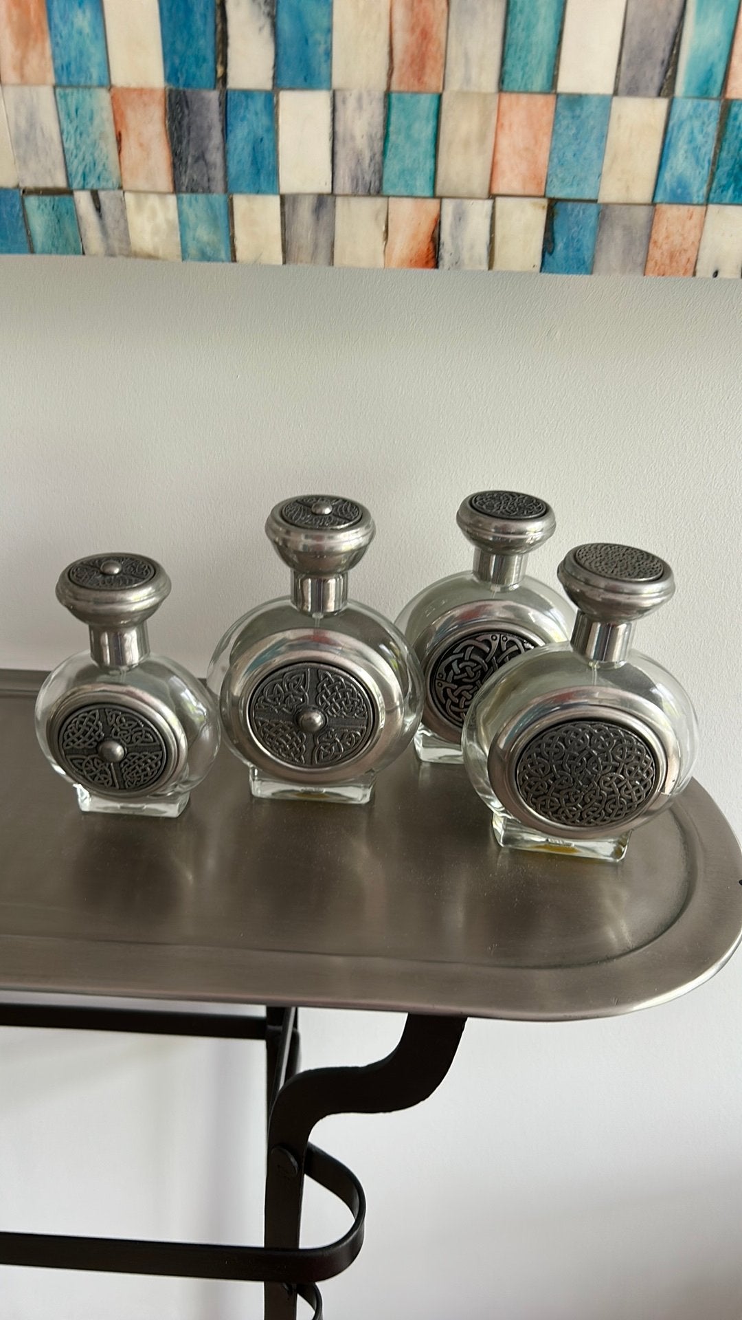 4 stuks parfumflesjes, Verzamelen, Ophalen of Verzenden, Parfumfles