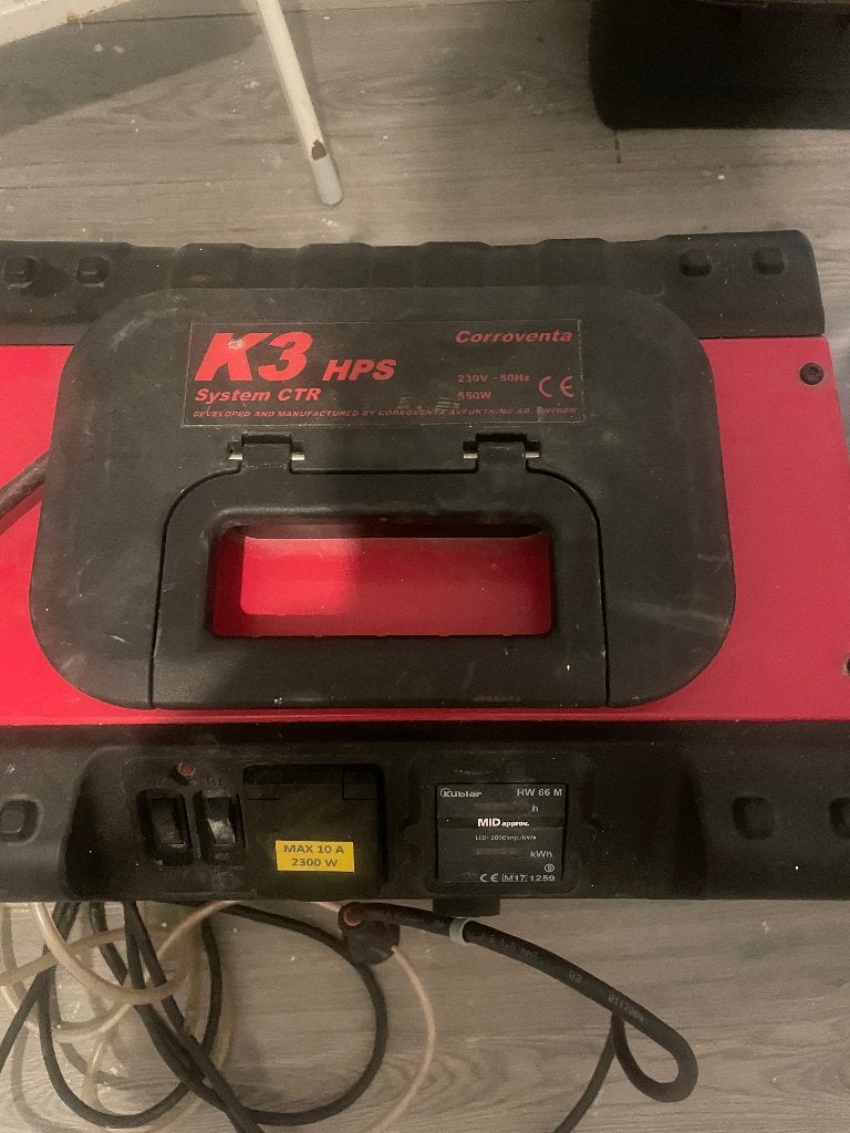 Corroventa professionele luchtonvochtiger set, Ophalen, Gebruikt