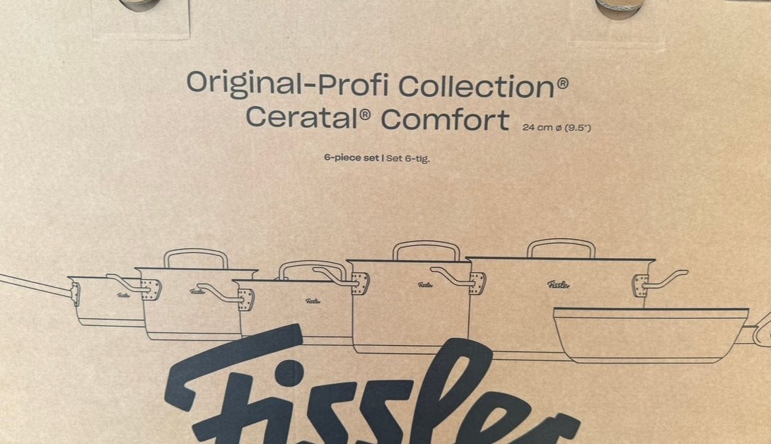 Fissler Original-Profi Collection Pannenset , 6-delig, Inductieplaat, Pannenset, Ophalen of Verzenden, Zo goed als nieuw