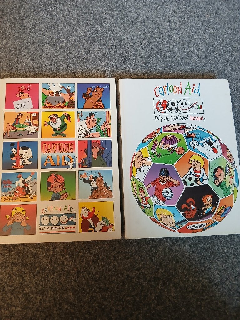 Cartoon Aid, Boeken, Gelezen, Meerdere schrijvers, Ophalen of Verzenden, Meerdere stripboeken