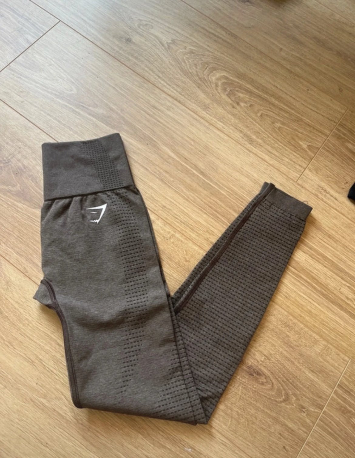 Gymshark legging bruin XS, Kleding | Dames, Bruin, Verzenden, Maat 34 (XS) of kleiner, Fitness of Aerobics