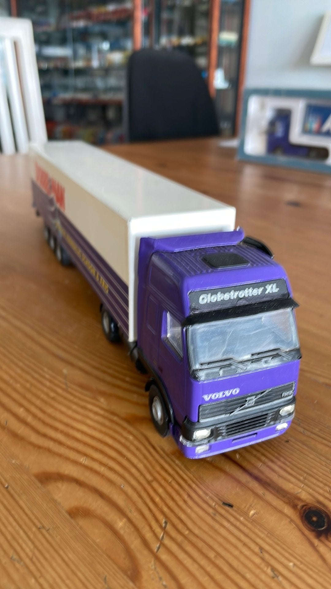 Volvo FH 12 460 truck met oplegger “Dobbelman”, Ophalen of Verzenden, Gebruikt, Bus of Vrachtwagen, Lion Toys