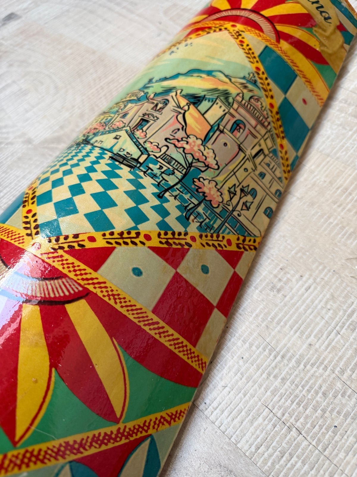 Decoratieve dakpan - Sicilië souvenir, Ophalen of Verzenden