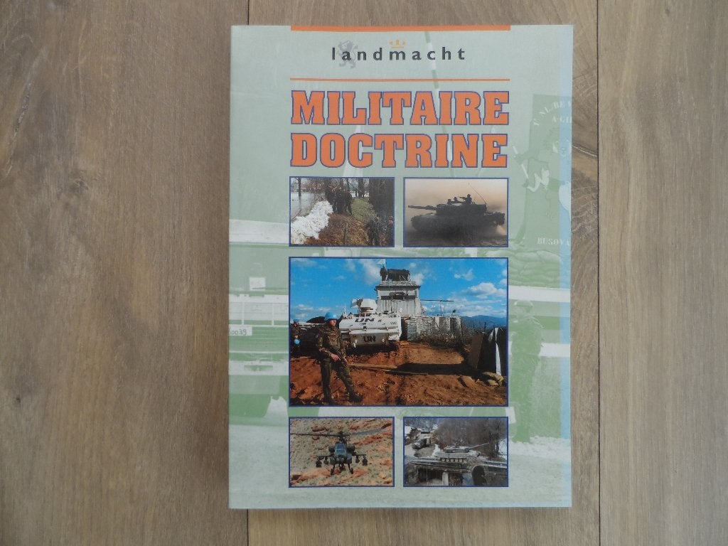 Defensie boek Militaire Doctrine Landmacht, nieuw, Ophalen of Verzenden, Tweede Wereldoorlog, Nieuw, Overige onderwerpen