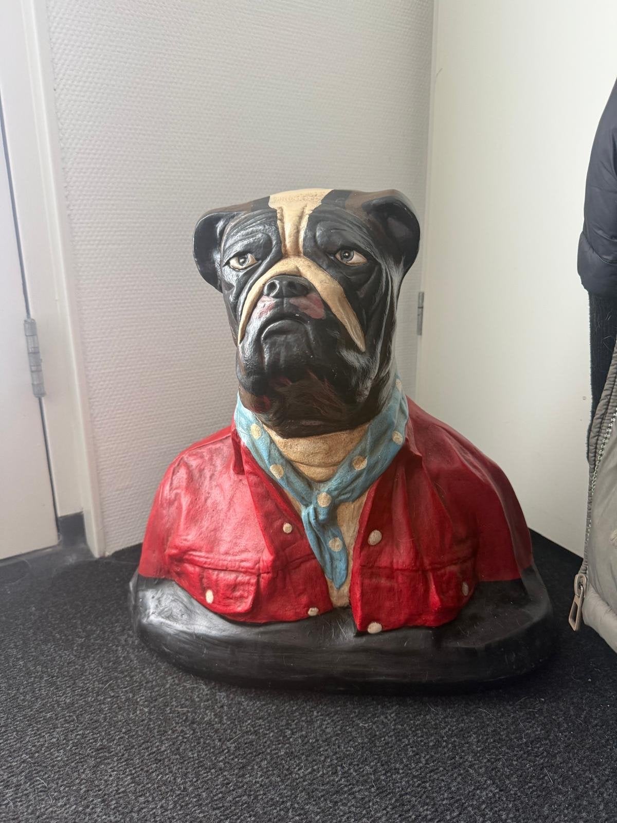 Unieke Bulldog Buste - Decoratief Beeld, Ophalen