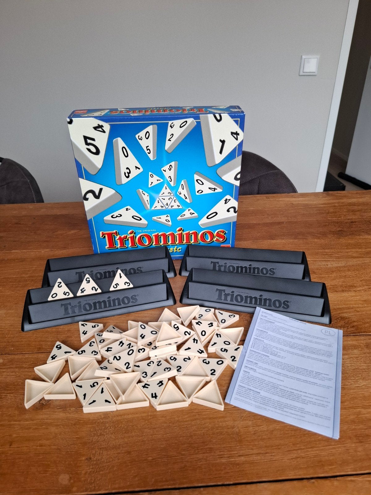 Triominos Classic - Compleet gezelschapsspel, Drie of vier spelers, Ophalen of Verzenden, Zo goed als nieuw, Goliath