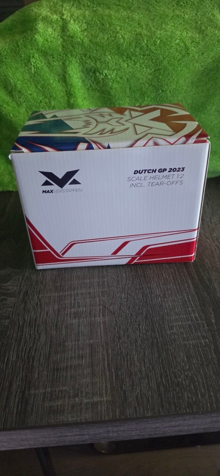 Max Verstappen helm 1:2 Zandvoort 2023, Ophalen of Verzenden, Nieuw