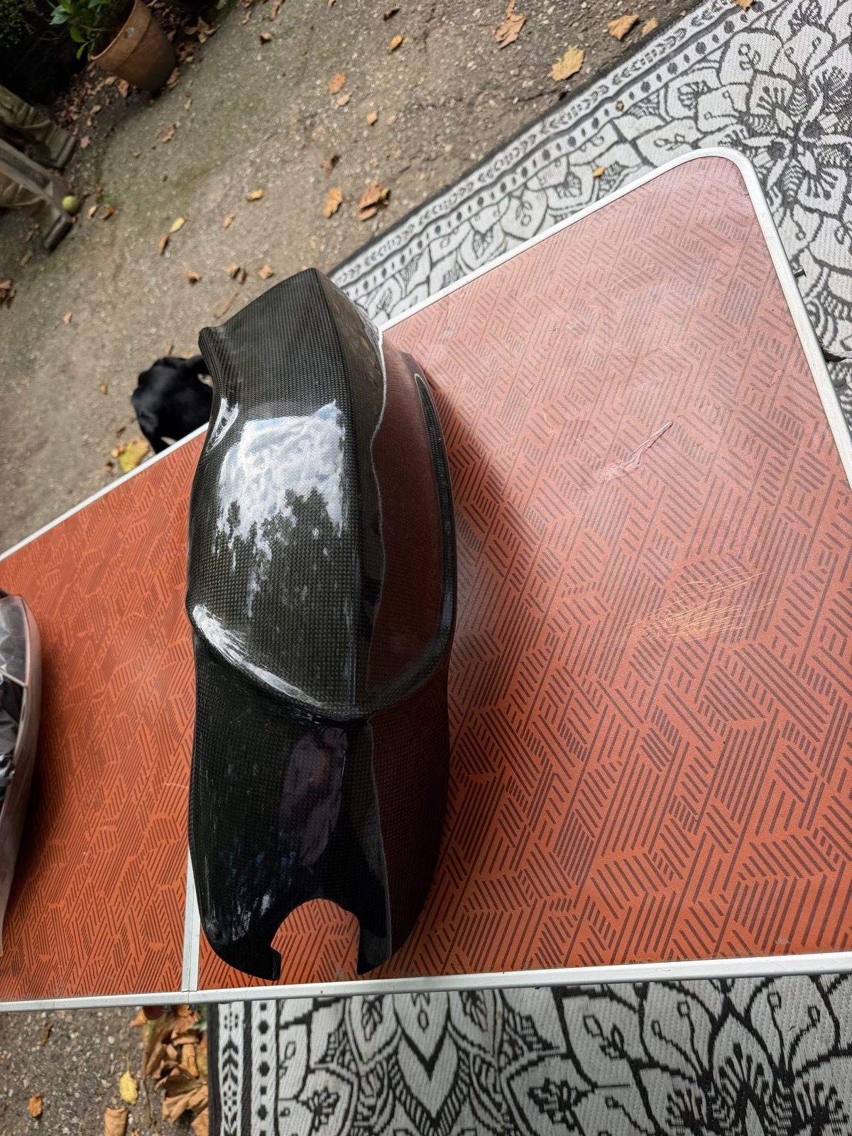 Carbon achterspatbord BMW R 1200 GS (K25) Ilmberger, Motoren, Ophalen of Verzenden, Gebruikt