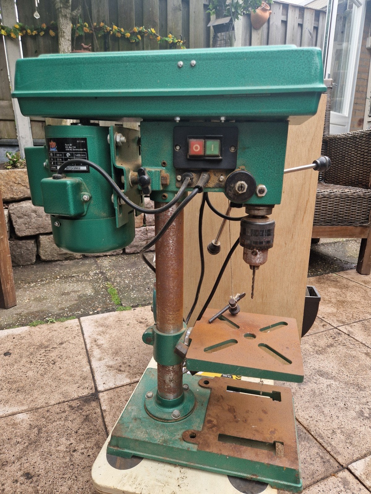 Top Craft Kolomboormachine 500W - Gebruikt, Ophalen, Gebruikt, 400 tot 600 watt, Kolomboormachine
