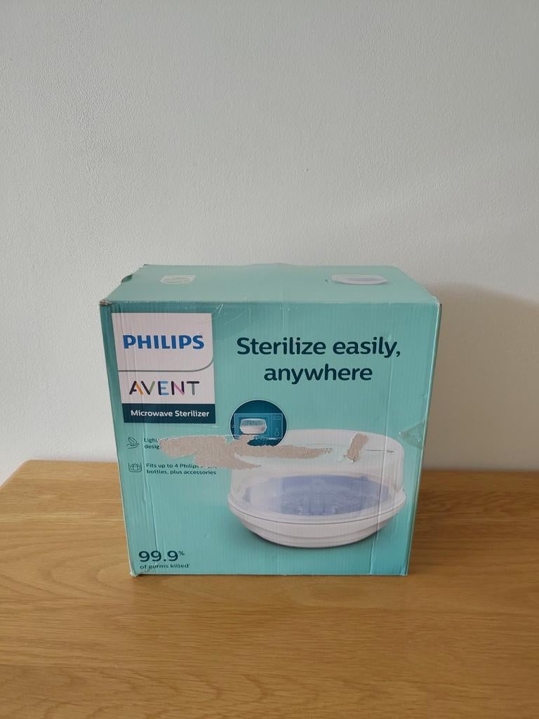 Philips Avent Magnetron Sterilisator - Nooit geopend, Ophalen of Verzenden, Nieuw, Sterilisator