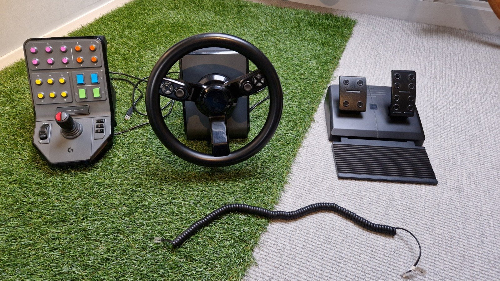 Logitech G Saitek - Farming Simulator Controller - Heavy Equ, Spelcomputers en Games, Spelcomputers | Overige Accessoires, Zo goed als nieuw
