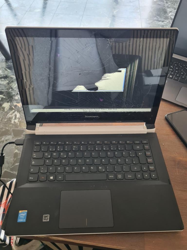 Lenovo Flex 2 14 - Scherm kapot, werkt nog wel, Ophalen of Verzenden, Niet werkend, Lenovo