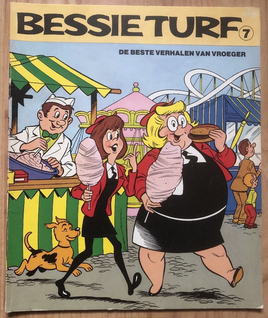 BESSIE TURF - 7 - DE BESTE VERHALEN VAN VROEGER - 1974, Eén stripboek, Ophalen of Verzenden, Zo goed als nieuw