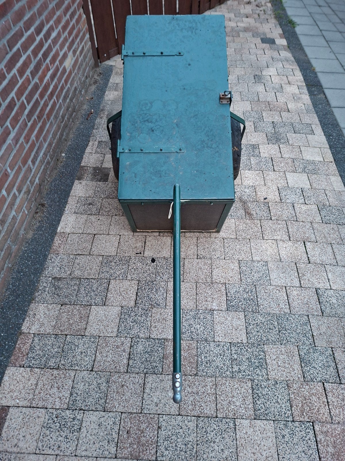 Stevige fietskar/viskar, Ophalen, Gebruikt