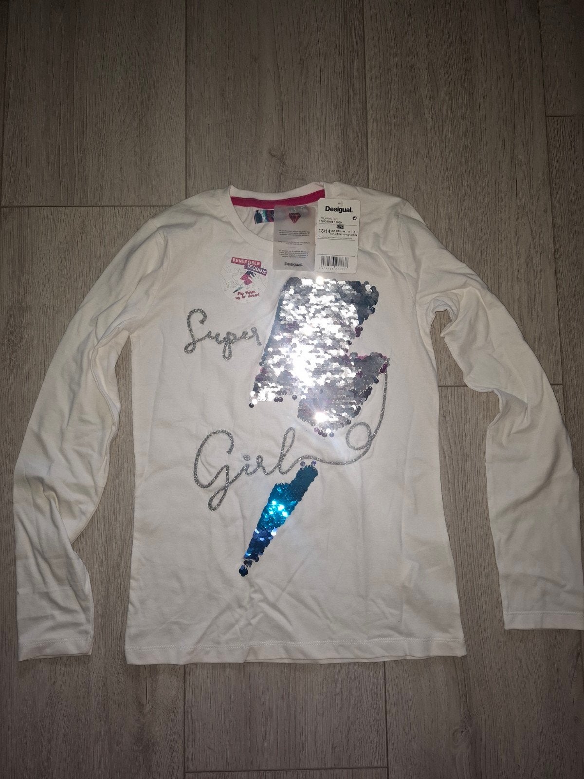 Desigual longsleeve meisje 158/164 nieuw, Desigual, Meisje, Nieuw, Ophalen of Verzenden