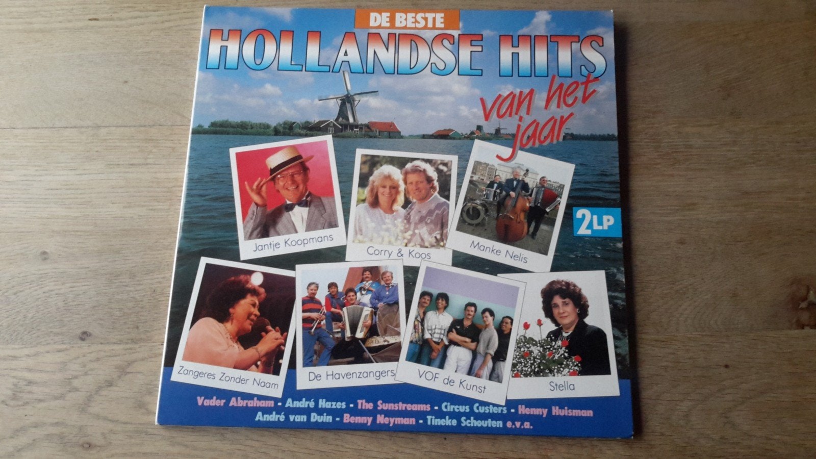 De Beste Hollandse Hits van het Jaar 2LP, Ophalen of Verzenden, Levenslied of Smartlap, Verzamelalbum