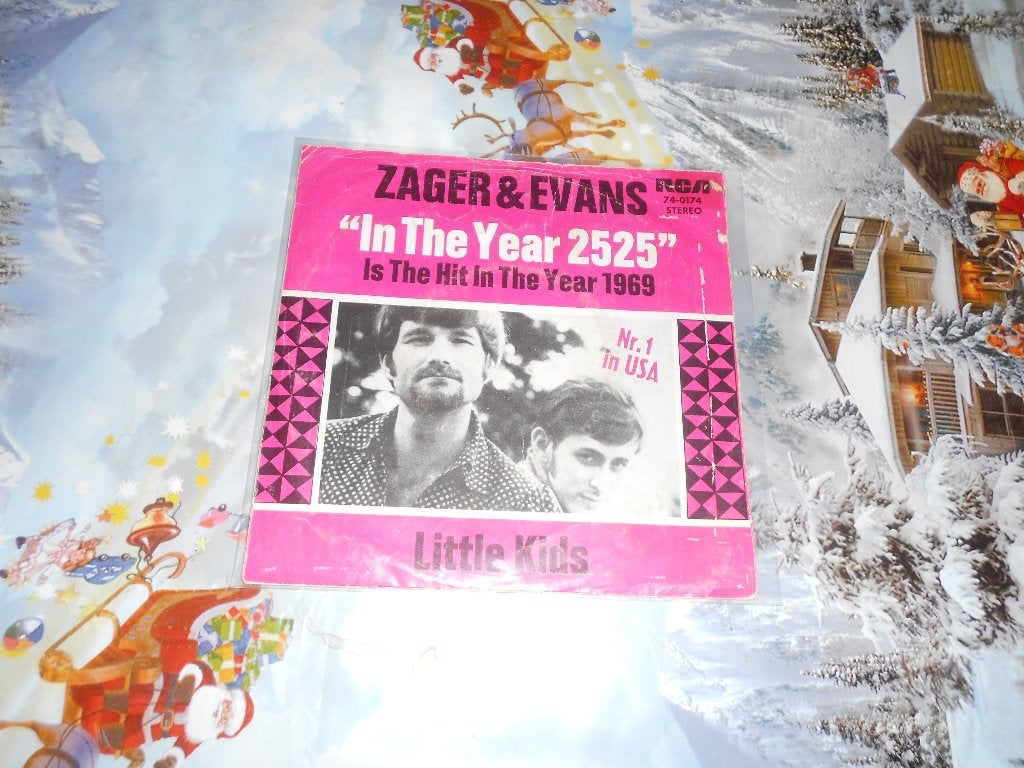 in the year 2525 - zager & evans, Fotohoes, Ophalen of Verzenden, Gebruikt, Pop
