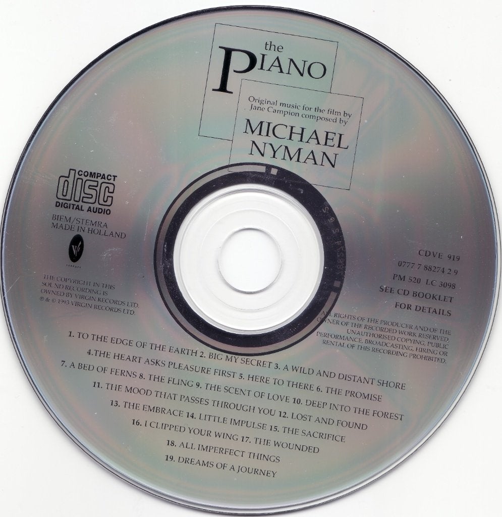 CD - Michael Nyman - The Piano - 1993, Klassiek, Ophalen of Verzenden, Zo goed als nieuw, Album