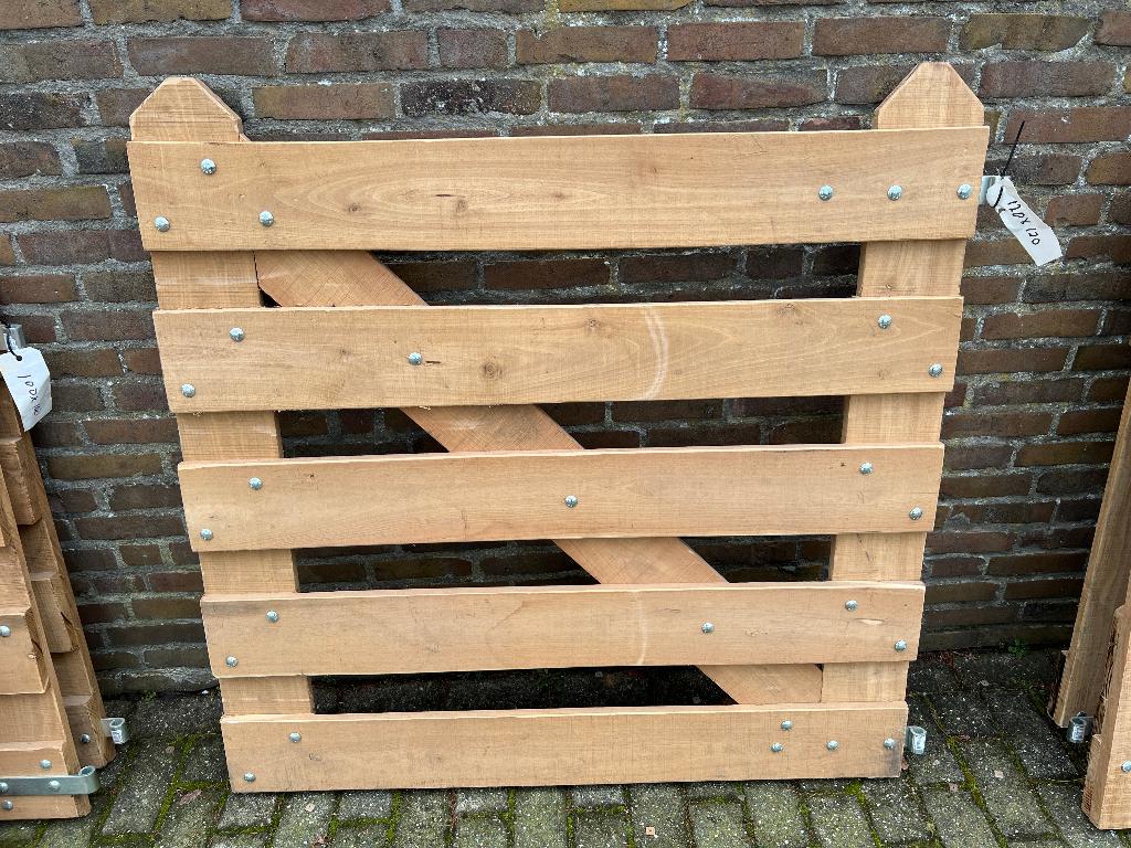 Tuinpoort Kastanje tuinpoort  Kastanje Poort Tuinhek, Ophalen, Met poort, 7824 CA, Nieuw