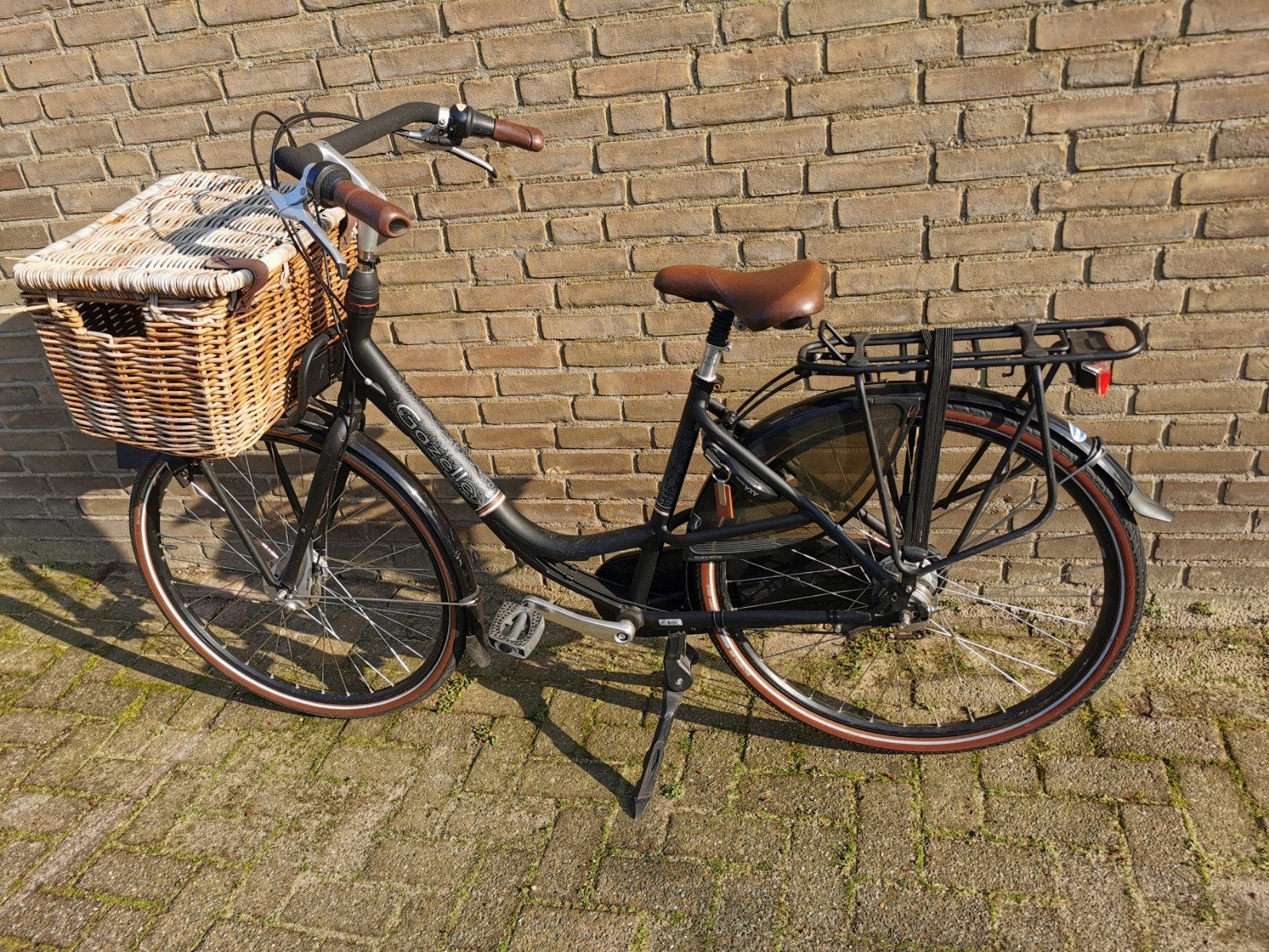 Gazelle Bloom Moederfiets, Fietsen en Brommers, Fietsen | Dames | Moederfietsen, Ophalen, Mandje, 0 zitjes, Gazelle