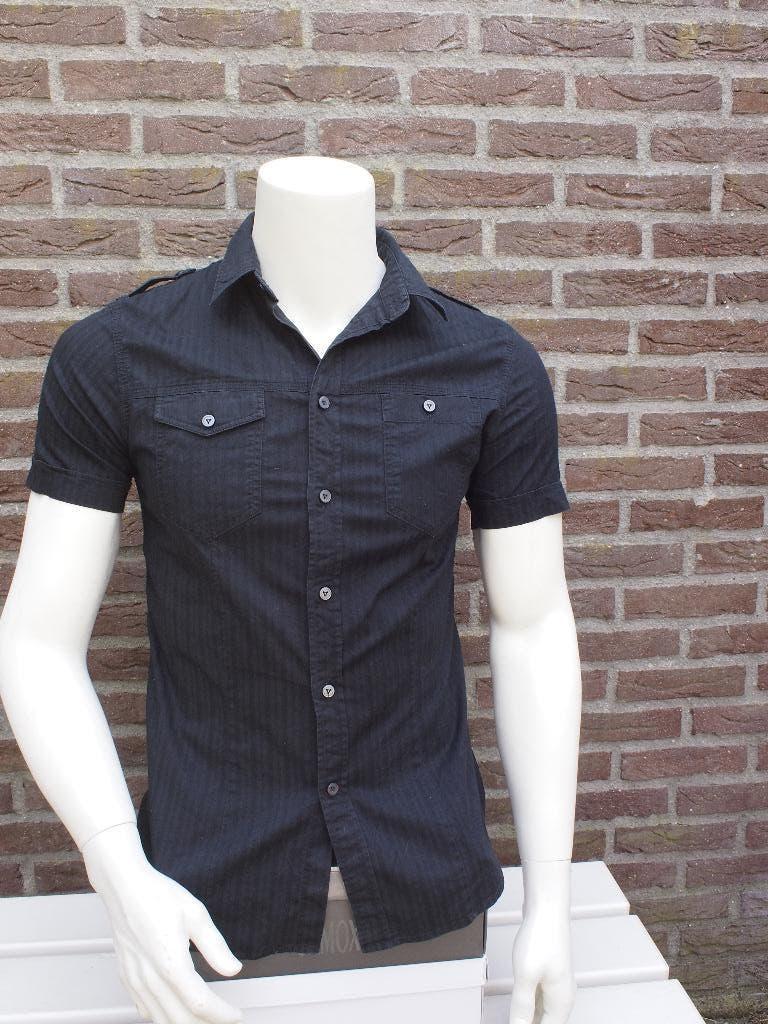 Heren Guess Blouse Maat M, Ophalen of Verzenden, Zo goed als nieuw, Blauw