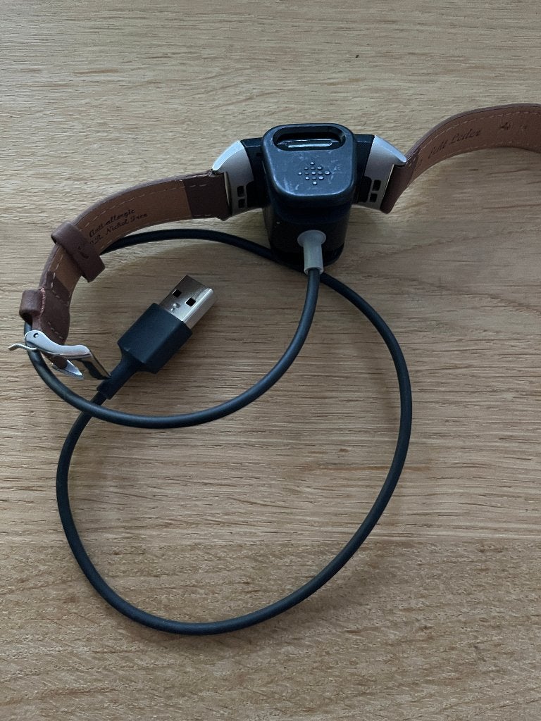 fitbit charge 3 4 oplader, Zwart, Ophalen of Verzenden, Zo goed als nieuw, Fitbit