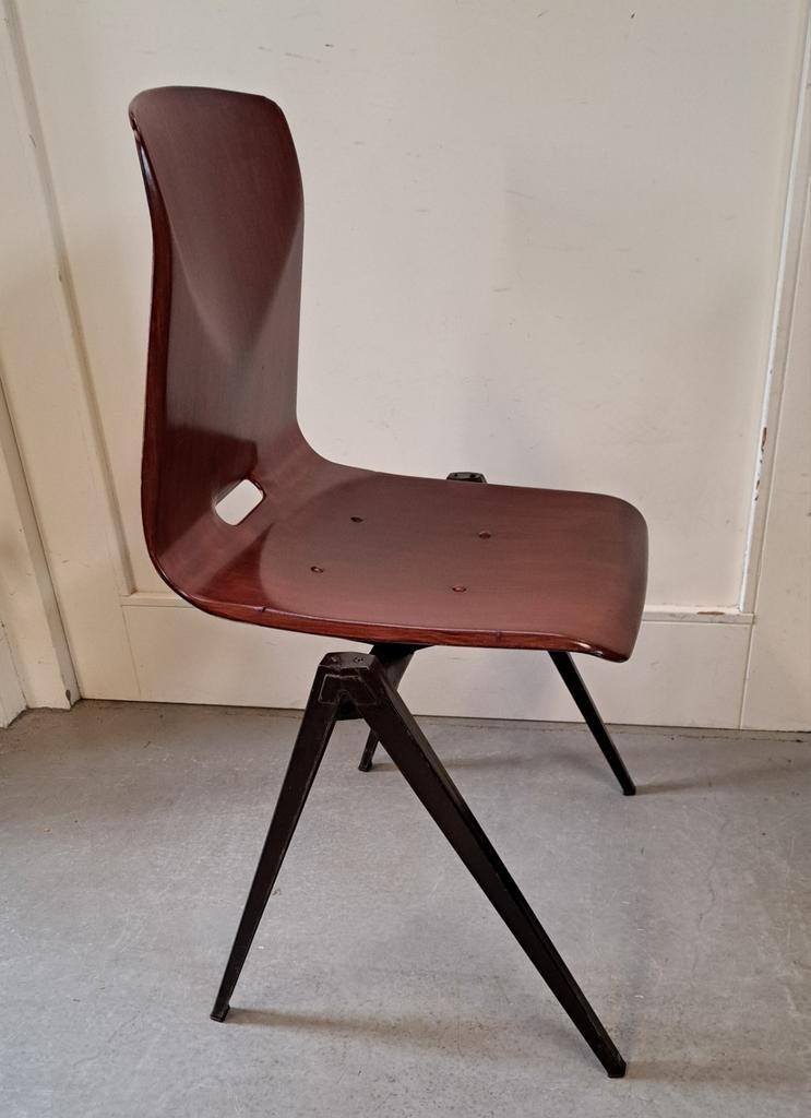 Vintage Pagholz Thurup Stoel - Bruin Hout en Metaal, Ophalen, Gebruikt, Bruin, Pagholz