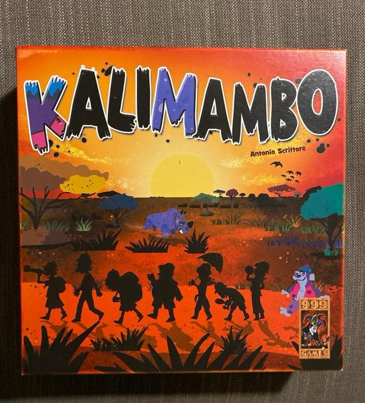 Kalimambo Bordspel - Spannend familiespel, Hobby en Vrije tijd, Vijf spelers of meer, Ophalen of Verzenden, Zo goed als nieuw