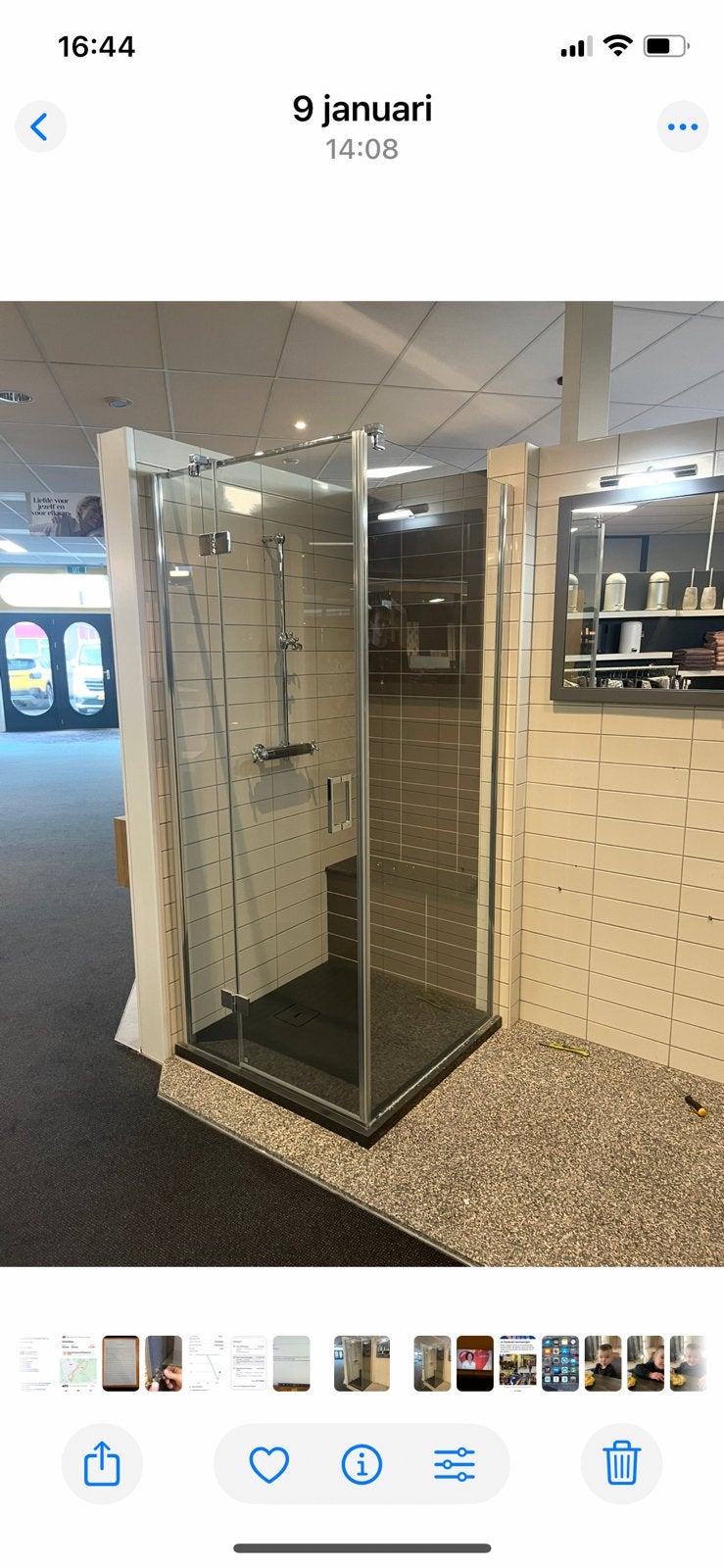 Hsk douche cabine, Ophalen, Zo goed als nieuw