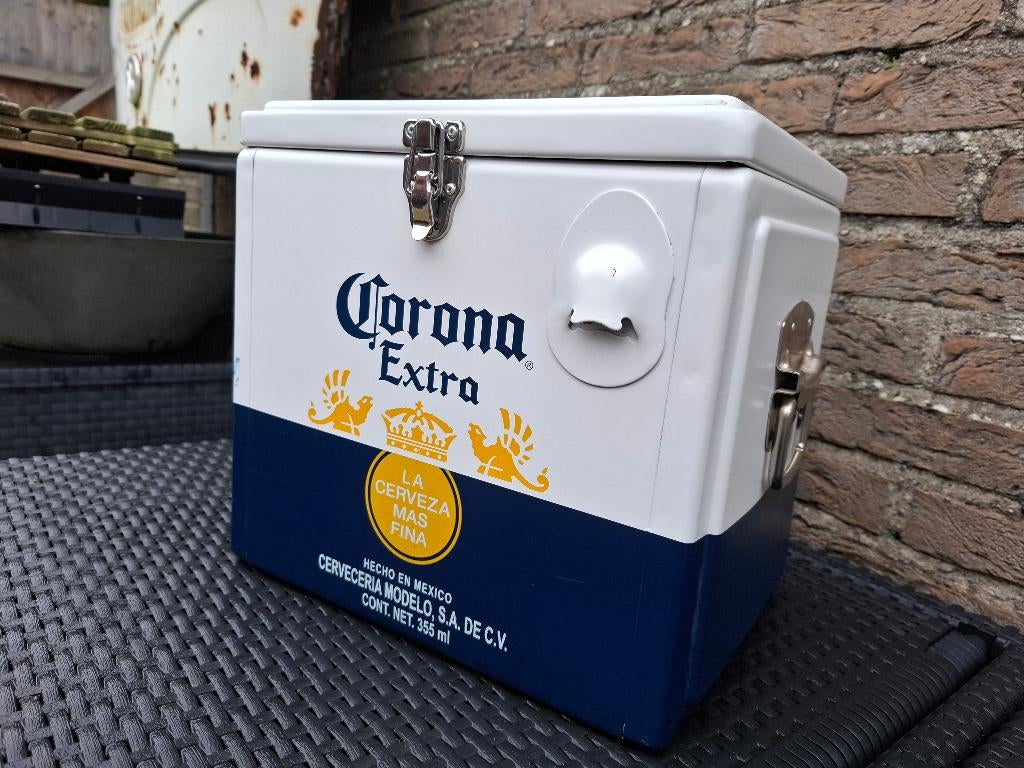 Corona koelbox met flesopener, Ophalen of Verzenden, Nieuw, Koelbox, Koelelement
