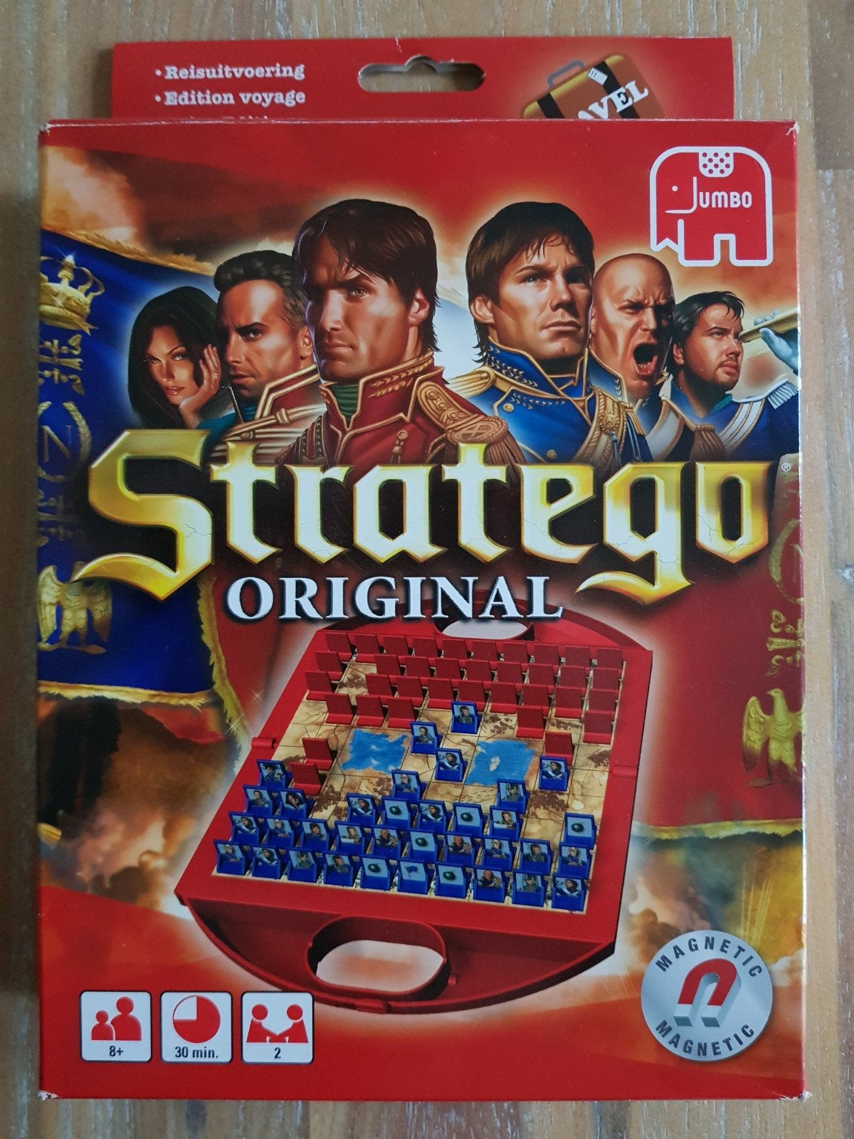 Reisspel Stratego in handig koffertje, Ophalen, Zo goed als nieuw, Reisspel