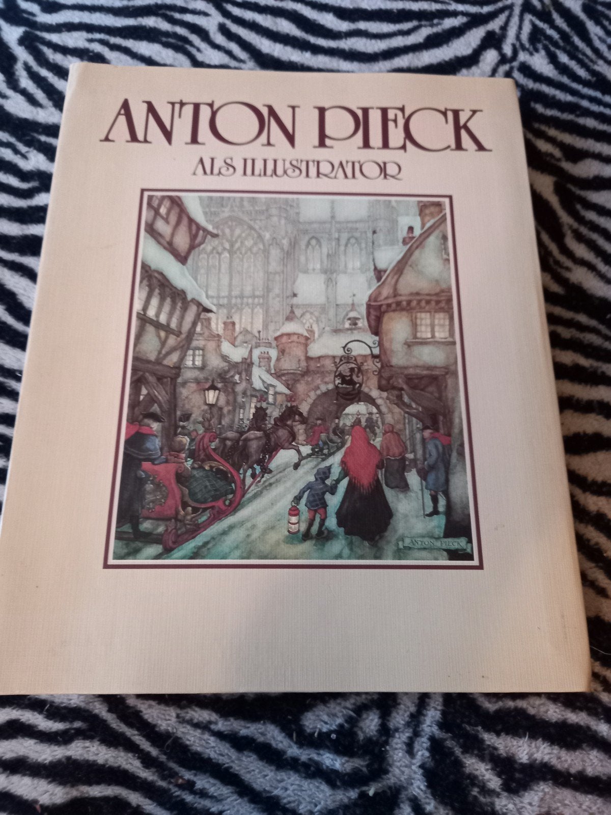 Anton Pieck als Illustrator - Prachtig Kunstboek, Ophalen of Verzenden, Gelezen, Overige onderwerpen, Anton Pieck