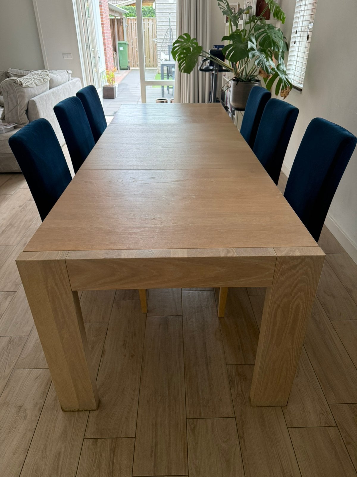 Eettafel gratis ophalen, Ophalen, Gebruikt, 200 cm of meer, 50 tot 100 cm