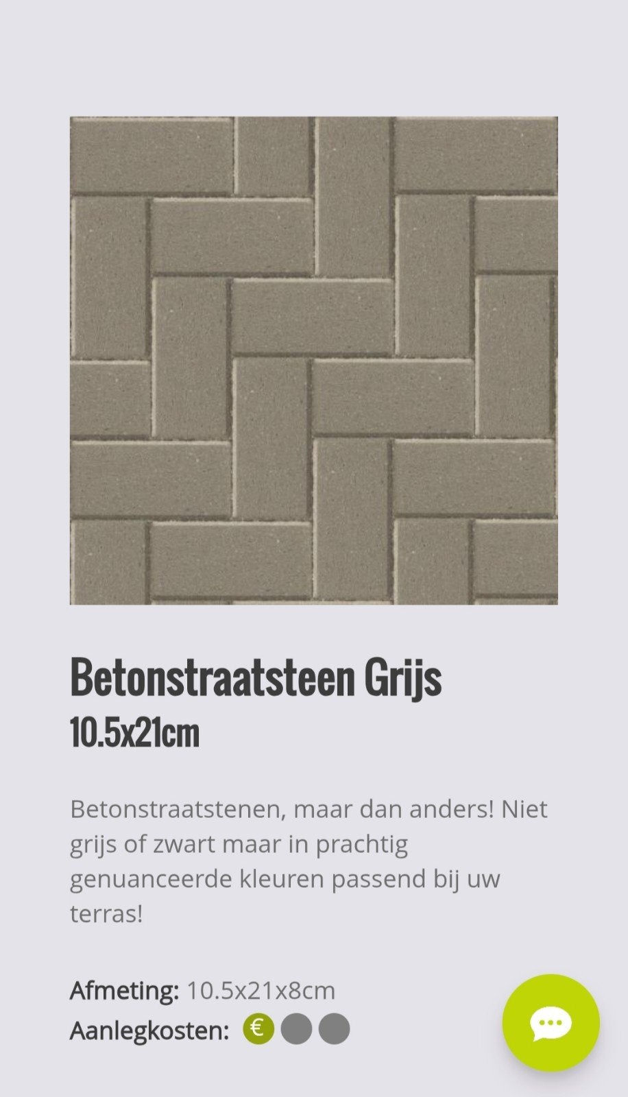 Excluton Straatstenen Lucca en Betonklinkers Grijs, Ophalen, Nieuw, Beton, Klinkers