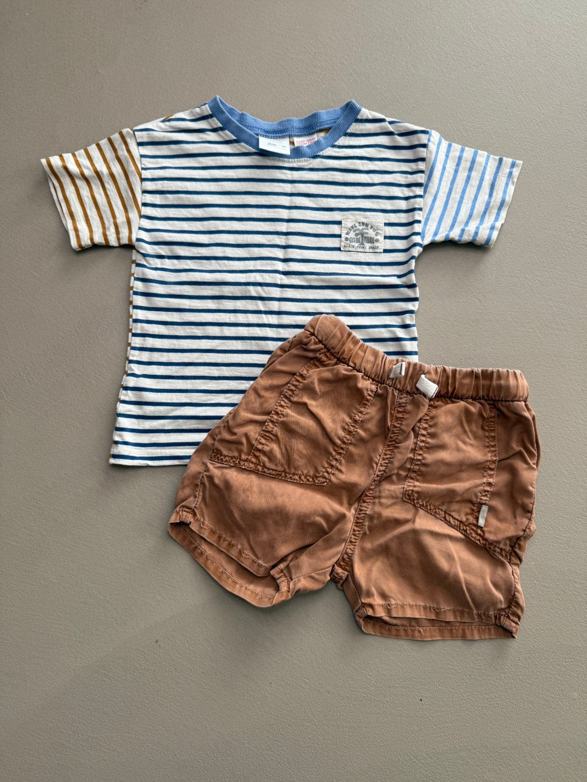 Zara zomer set maat 92/98, Kinderen en Baby's, Kinderkleding | Maat 92, Ophalen of Verzenden, Zo goed als nieuw, Jongen, Setje