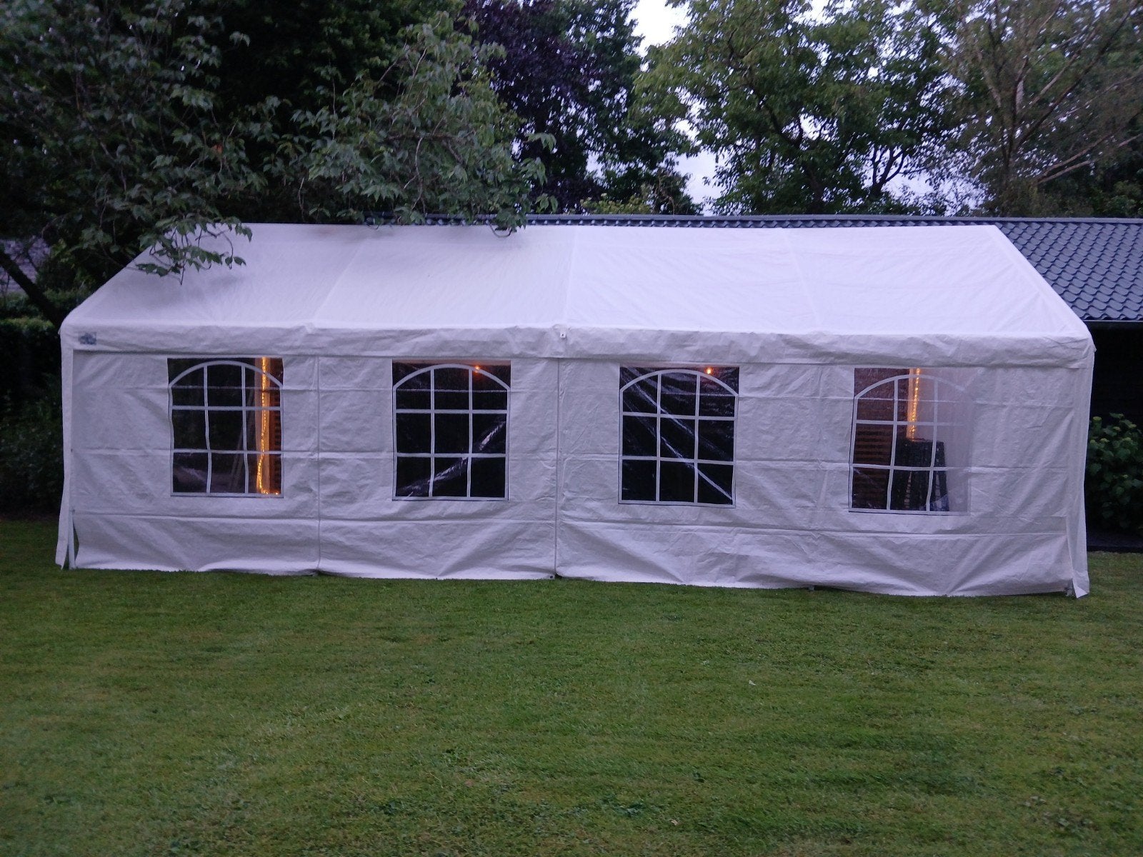 Te huur Partytent, Ophalen, 5 tot 8 meter