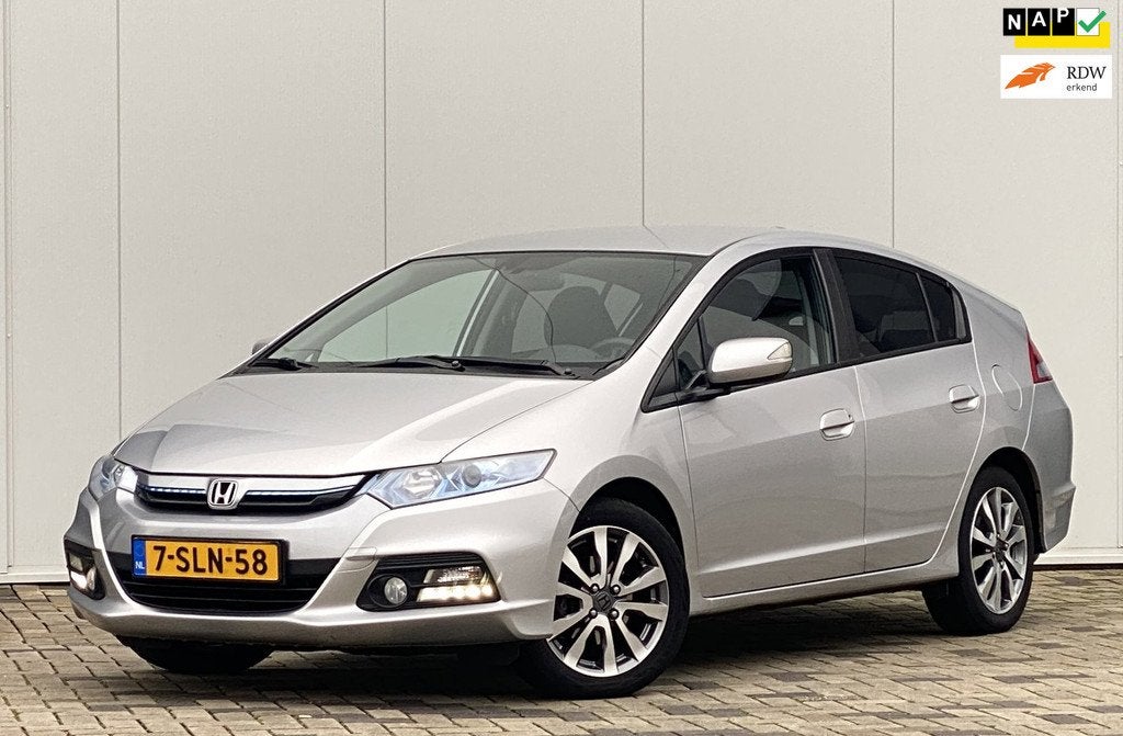 Honda Insight 1.3 Exclusive HYBRIDE AUTOMAAT DEALER ONDERHOU, Auto's, Honda, Euro 5, Gebruikt, 4 cilinders, Leder en Stof