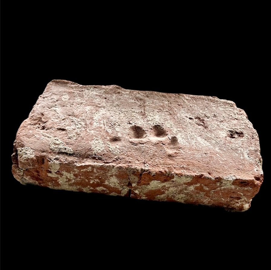 14e-eeuws Kloostermop van Kasteel  Appeldorn Vingerafdrukken, Ophalen of Verzenden