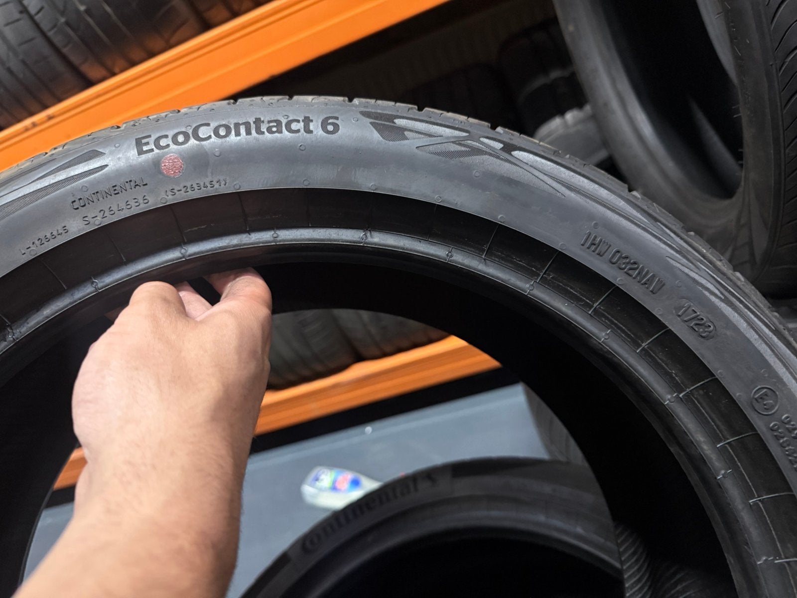 4 205 45 17 88V XL Continental Ecocontact 6 NIEUW DOT2023, Nieuw, 17 inch, Band(en), Personenwagen