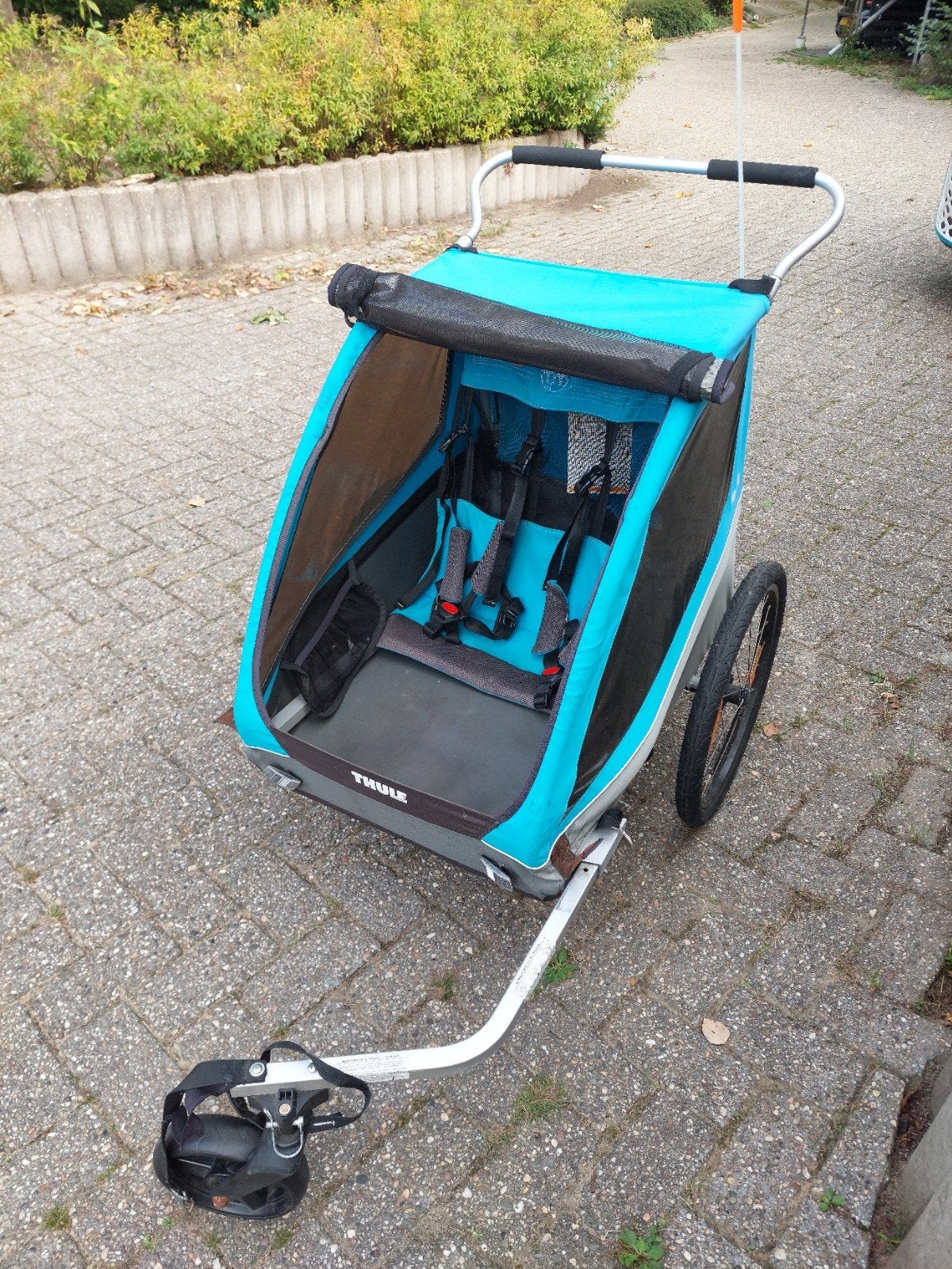 Thule Coaster XT Fietskar en Buggy - Zeer Goede Staat, Ophalen, Opvouwbaar, Zo goed als nieuw, 40 tot 60 kg